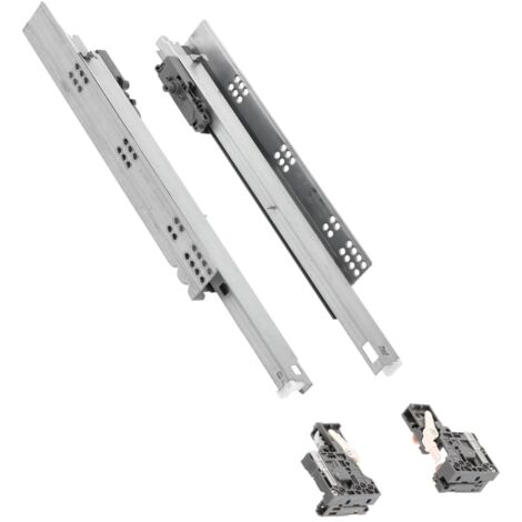 GTV - Guide 3DFPO  Guida per il montaggio inferiore  Regolamento 3D  Estratto completo  Sincronizzazione apertura  Carico fino a 35 kg  L=350 mm