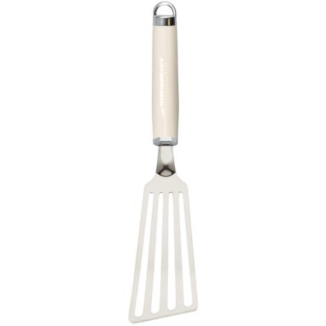 KitchenAid Paletta da Cucina Forata in Acciaio Inossidabile – Color Crema