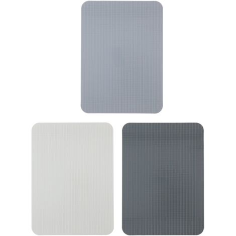 alpina Set di 3 Taglieri - Tagliere - Antiscivolo - Flessibile - Lavabile in lavastoviglie - 20x28cm - Grigio (1/5)