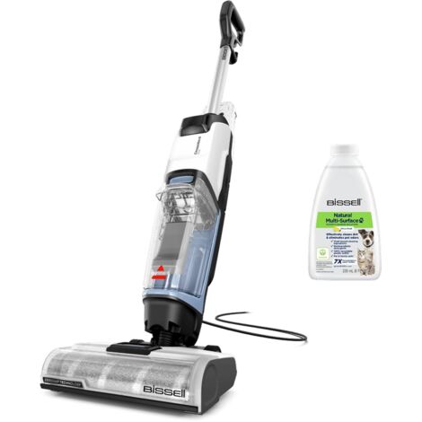 BISSELL CrossWave Edge, lava e aspira pavimenti, potente sistema di pulizia per animali domestici, lava e aspira pavimenti con tecnologia ZeroGap, lava e aspira pavimenti, multisuperficie, 4088N