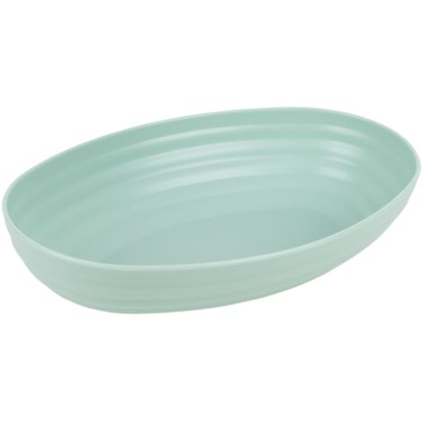 Cofan Pirofila ovale stile giapponese  Verde acqua  Dimensioni: 24 x 16 x 5,5 cm