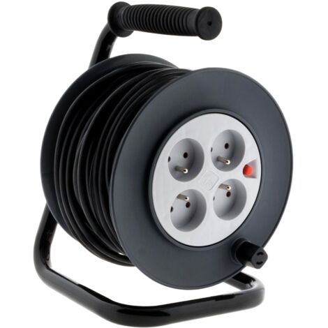 Avvolgitore di cavo elettrico 40m 3x1,5mm