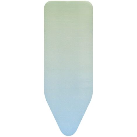 Brabantia Copriasse da stiro C 124x45cm - Soothing Sea Strato superiore 100% cotone imbottitura schiuma 2mm Perfetto per assi da stiro di misura C Durevole, lavabile e facile da installare (1/3)
