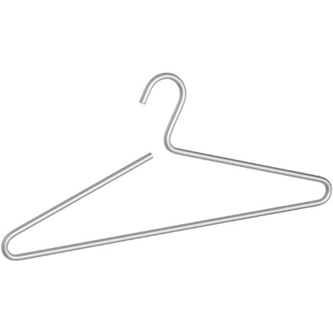 Wenko Lux - Gruccia, misure: 42 x 19 x 0,8 cm alluminio ARGENTÉ