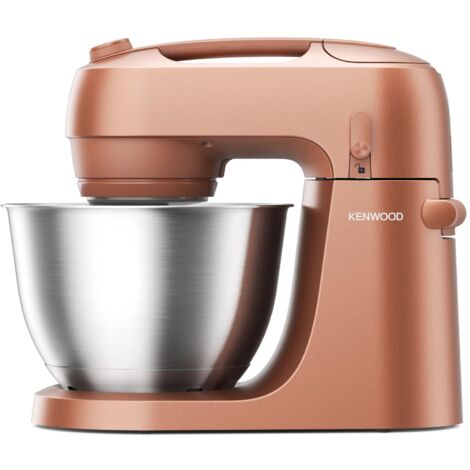 Kenwood Go KZM35.000RD Planetaria con Design Salvaspazio, Impastatrice Compatta con Ciotola da 4L, 3 Strumenti di miscelazione, 6 Velocità, Alta solo 30cm, dotata di Maniglia, Potenza 800W, Argilla