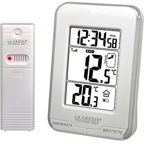 LA CROSSE TECHNOLOGY STAZIONE TEMPERATURA WS6810WHI-SIL
