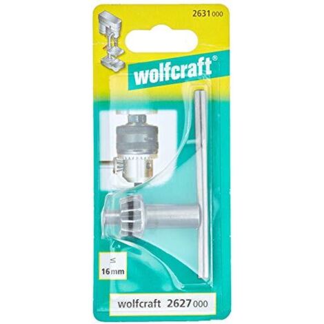wolfcraft Chiave per mandrini I 2631000 I Utensile adatto per gli accessori dei mandrini