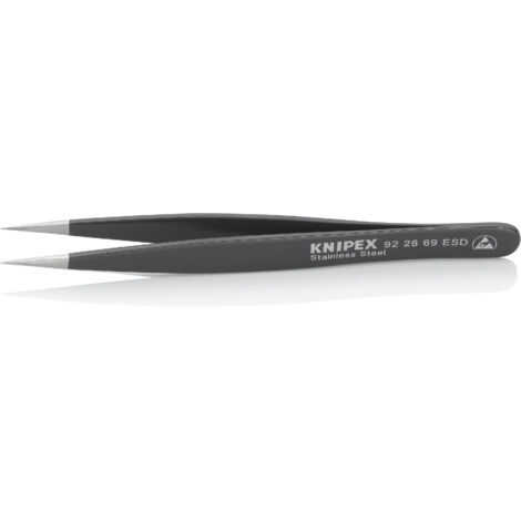 KNIPEX 92 28 69 ESD Pinzetta universale ESD  120 mm