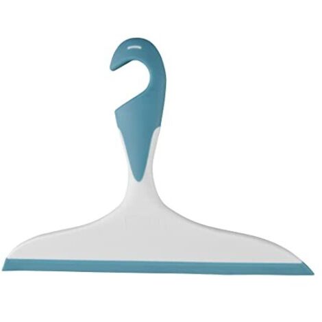 WENKO Tergidoccia Loano, con gancio da appendere, 23x17x2,5cm, blu chiaro/bianco