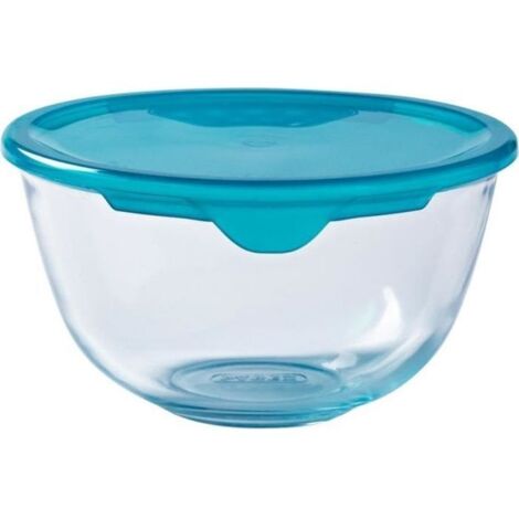 Porta pranzo Pyrex Azzurro Plastica Rotondo Ø 21 cm 2 L