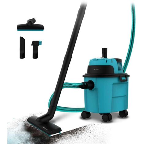 Cecotec Aspirapolvere Solidi E Liquidi Conga Rockstar Wet & Dry Compact Garden. 10L. 1000 W, Leggero, Compatto, Doppia Funzione Di Aspirazione E Soffiaggio, Accessori