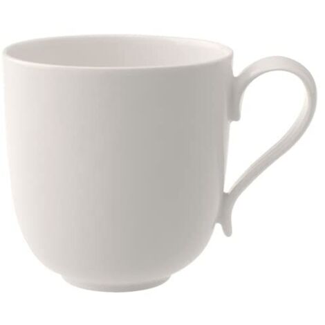 Villeroy & Boch New Cottage Basic Tazza da Caffè, 350 ml, Altezza: 9 cm, Porcellana Premium, Bianco (1/2)