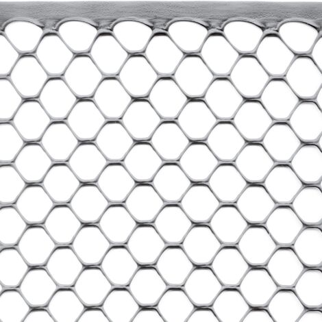 tenax Rete Protettiva in Plastica a Maglia Esagonale 1,00x3 m Argento, per Balconi, Recinzioni e Cancellate (1/5)