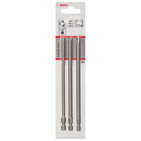 Punta Extradura Ph1,Ph2,Ph3x152mm: 3 uds (1/3)