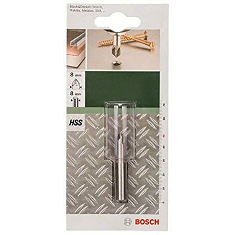 BOSCH- SVASATORE CONICO CILINDRICO 8MM LUNG. 48MM (1/4)