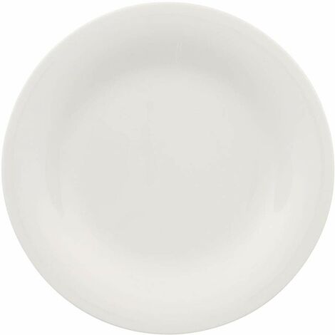 Villeroy & Boch New Cottage Basic Piatto Dessert, 21 cm, Premium Porcellana, Bianco (1/5)
