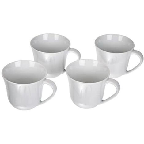 Alessi TI05/87 KU Tazza da caffè-Filtrato, Porcellana, Bianco, 4 unità (Confezione da 1) (1/4)