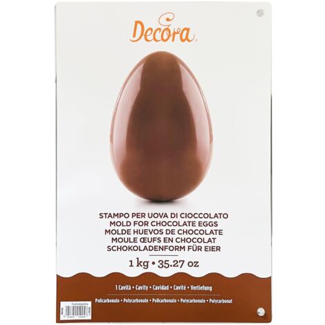 Decora 0050064 Stampo Uova Policarbonato 1 Kg 1 Cavita' Da 330 X 215 Mm (1/4)