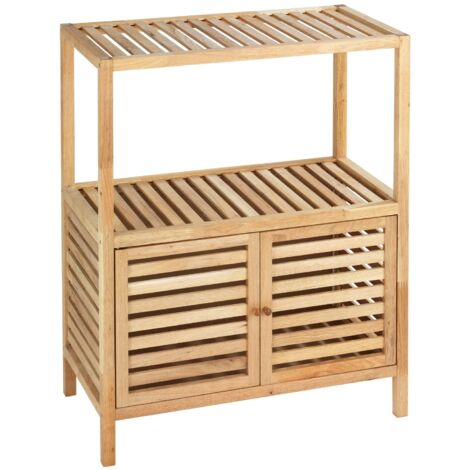 WENKO Scaffale Norway, Legno Noce, 67.5 x 86 x 35.5 cm, Noce (1/4)