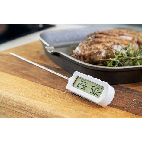 KitchenCraft Termometro per carne in acciaio inox