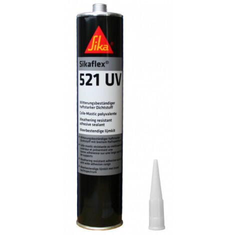 SIKA Sikaflex 521 UV Hybrid Sealant - Nero - 300ml