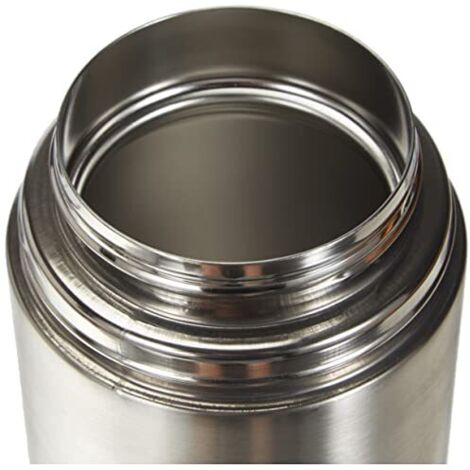 Thermos Arendo 1,2L In Acciaio Inox, Doppia Parete, Mantiene Caldo 12h E Freddo 24h, Manico In Legno Di Faggio, Versa Con Una Mano, Senza BPA