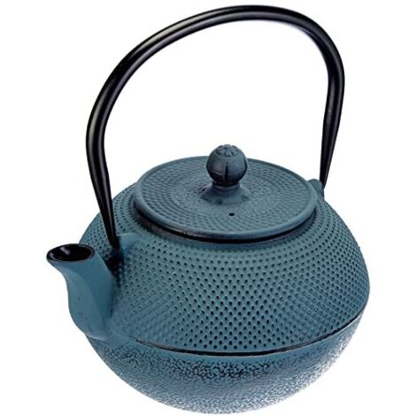 Bunzlauer Teiera In Ceramica Originale – 1,7L – Colino Integrato – Fatto A Mano E Smaltato – Decorazione Tradizionale