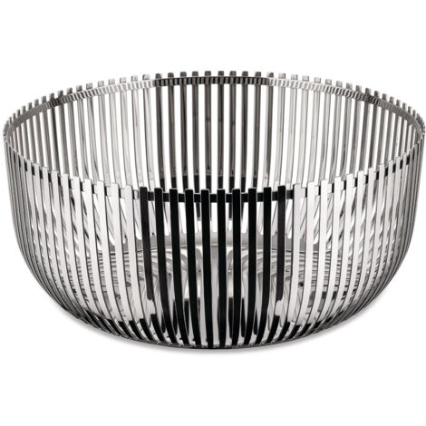 Alessi, Ciotola di Frutta, Acciaio Inox, Argento, 22 x 25 x 15 cm (1/4)
