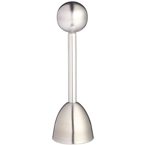 KitchenCraft MasterClass Cutter di uova sode di Acciaio inox, 9 x 12 x 16 cm (1/4)
