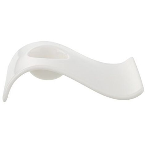 Villeroy & Boch NewWave Portauovo, Contemporaneo con Incavo su Misura, Lavabile in Lavastoviglie, Porcellana Premium, Bianco (1/4)