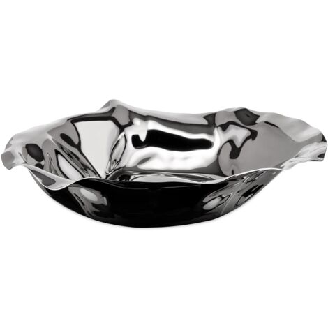Alessi 90084 Sarrià Cestino Rotondo in Acciaio Inossidabile 18/10 Lucido (1/5)