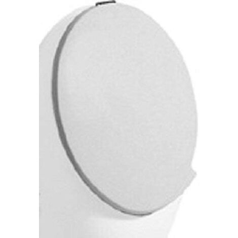 Orinatoio Da Parete Portatile Con Coperchio | Pissoir Per Uomo Per Garage, Camper, Giardino - Design Antiodore, Bianco