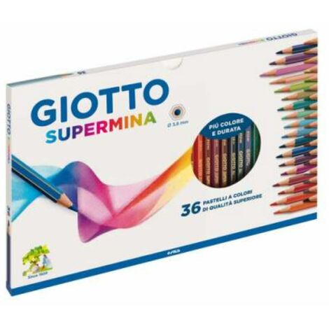 Giotto Supermina 36 pastelli a colori