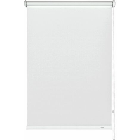 Gardinia Tenda Oscurante a Rullo con Catenella Laterale, Installazione a Parete, soffitto o nicchia, Opaca, Kit di Montaggio Incluso, Bianco, 102 x 180 cm (LxA)