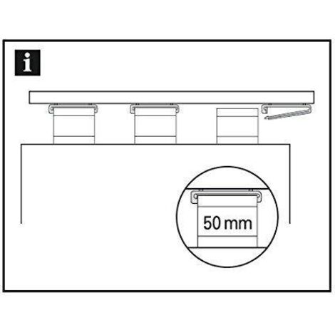 30 Anelli Per Tende GARDINIA | Bianchi, Ø11mm Interno | Per Binari Tendaggi | Fissaggio Semplice - Foto 8