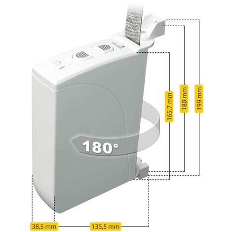 Schellenberg 44510 - Cinghia per tapparelle, 14 mm x 4,5 m, sistema MINI,  cinghia per tapparelle