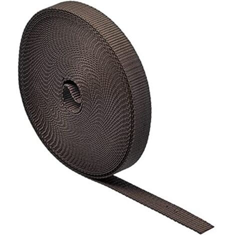 Schellenberg 81204 - Cinghia per tapparelle, 18 mm / 12,0 m, colore: Marrone