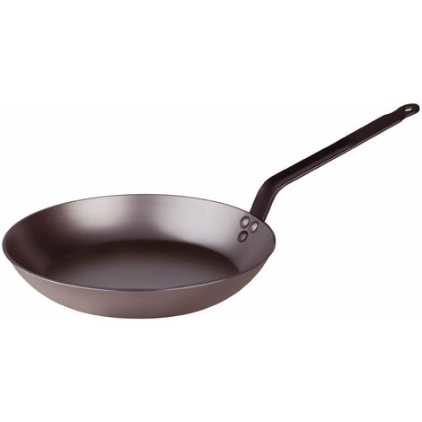 Pentole Agnelli COFE3006PT24 Lionese Padella Pesante in Ferro, 24 cm