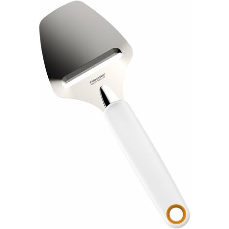 Fiskars Affetta-formaggio a pasta dura, Acciaio/Plastica, Larghezza di taglio: 6 cm, Functional Form, Bianco, 1016129 (1/5)