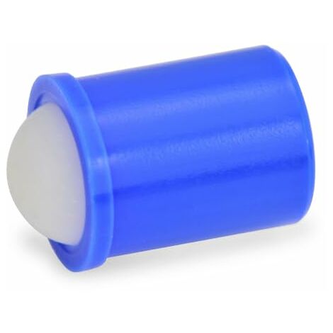 Ganter Normelemente GN 614-6-KD 614-6-KD-pezzi di Pressione a Molla per pressatura, Manicotto e Palla: plastica, Durchmesser d: 6mm, Set di 10 Pezzi (1/3)