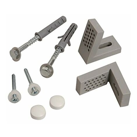 Acquastilla Fissaggi Fermavaso Laterali In Nylon - Supporti Per Vasi Da Balcone - Foto 3