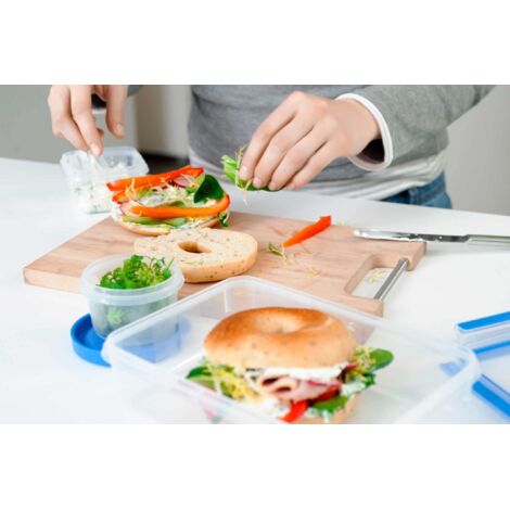 Emsa Clip & Close vetro contenitore rettangolare 0,45 l
