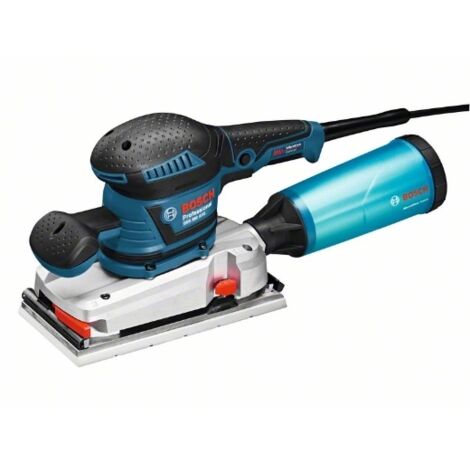 Bosch Professional GSS 280 AVE - Levigatrice orbitale (350 W, controllo delle vibrazioni, piastra di levigatura 226 x 114 mm, in confezione)