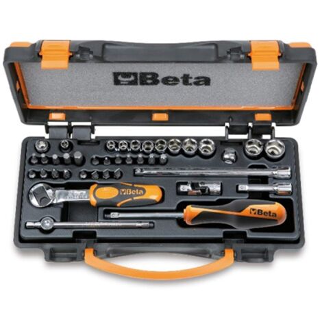 Set chiavi a bussola e accessori 1/4 beta 900/c11 - 39