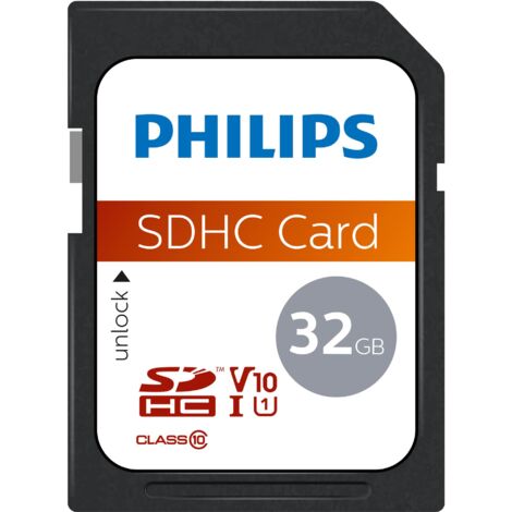 Philips FM32SD45B Carte mémoire flash 32 Go Class 10 SDHC (1/4)