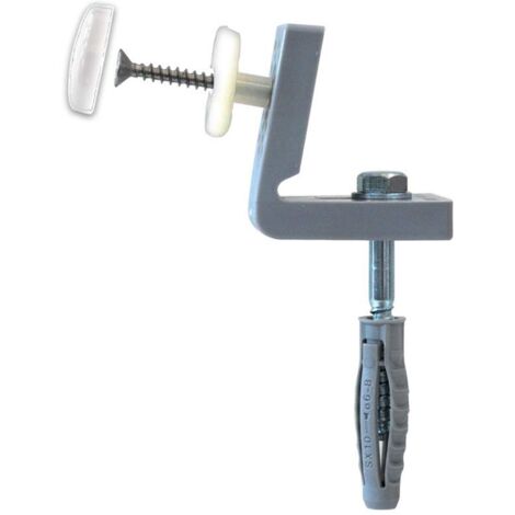 Fischer WB 5 NH Fissaggio Nascosto per Water e Bidet a Pavimento con Fori Laterali, per Sanitari con Foro ∅20, 4245