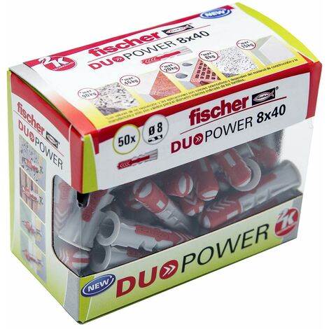 Spina Duopower Ø8x40mm fai da te 50 unità