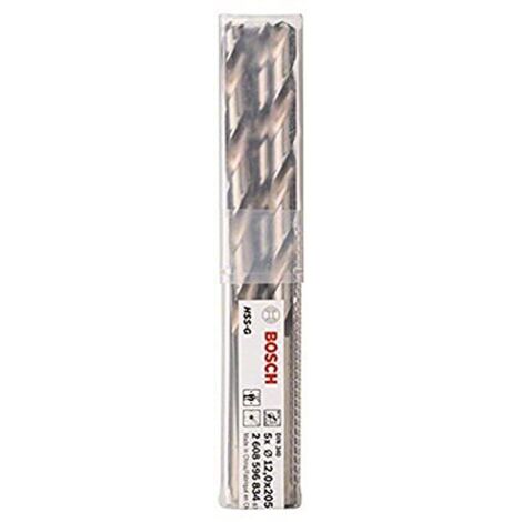 PRO Trapano a spirale HSS-G, 12 x 134 x 205 mm, set da 5 pezzi (1/4)