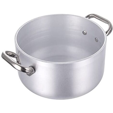 Pentole Agnelli ALMR110420 Casseruola Cilindrica Alta Radiante, Argento, 20 cm, 1 Pezzo
