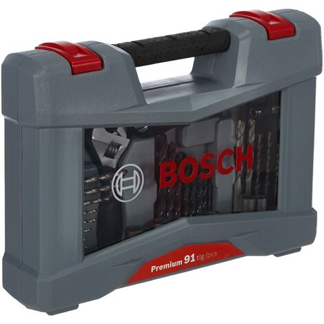 Bosch Set da 103 Pezzi di punte e bit avvitament…